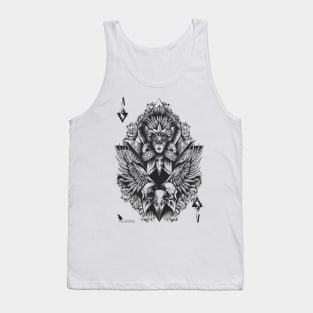 Jester Of Diamonds Tank Top